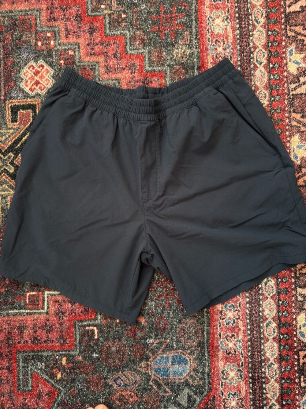 Hill City 6" inseam active shorts (Black and Navy AVL)